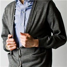 OAK Hyden Yoo Grey Summer Cardigan