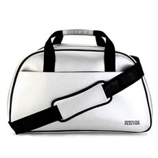 Kenneth Cole Silver PVC Duffle