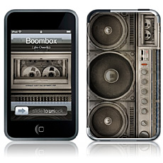 Boombox iPod Touch Skin