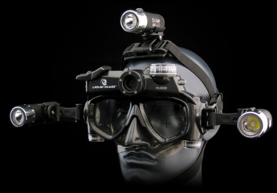 Liquid Image Underwater HD Video Camera Mask