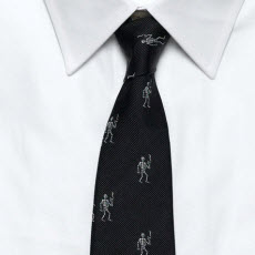 Skeletons Tie