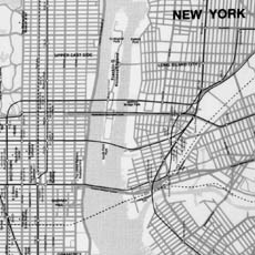 New York Map Handkerchief