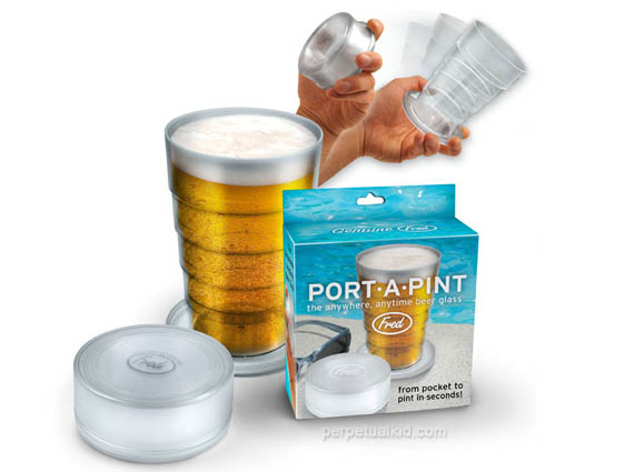Port-a-Pint Collapsible Beer Glass