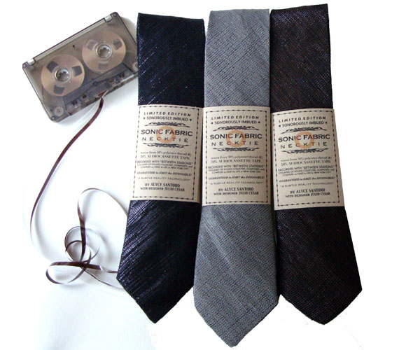 Recycled Cassette Tape Necktie