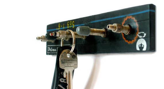 Bicycle Valve Key Rack