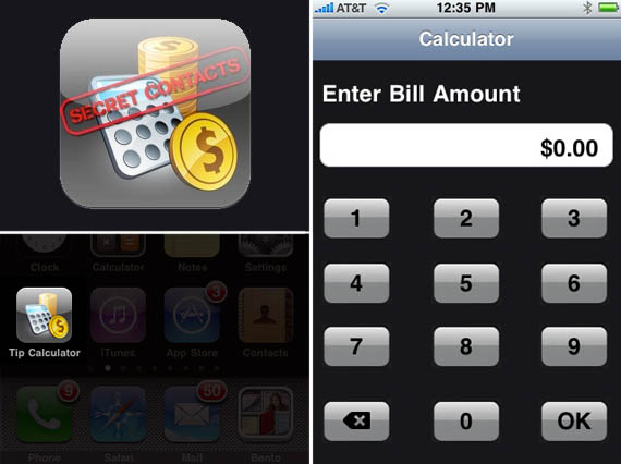 Secret-Contacts-iPhone-App