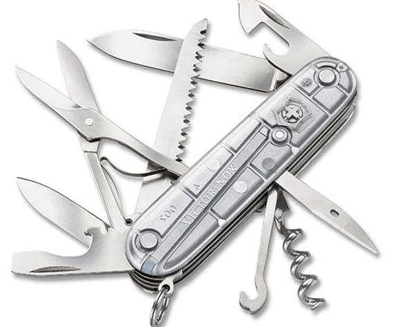 victorinoxsilvertechhuntsman