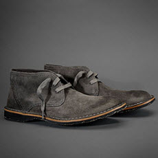 John Varvatos Suede Hipster Chukka
