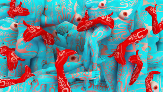 Kim Joon Body Art 2