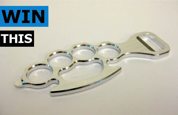 GIVEAWAY Drinique Knuckle Bottle Opener