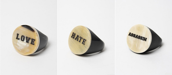 J. W. Anderson Circle Rings