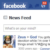 If God Were on Facebook