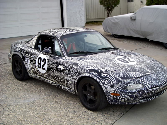 sharpie-car