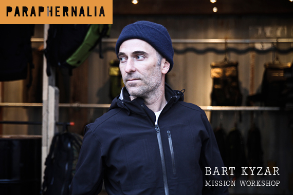 Paraphernalia: Bart Kyzar of Mission Workshop