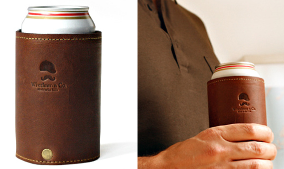 leather-beer-cozie