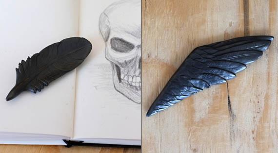 Graphite-Sculptures