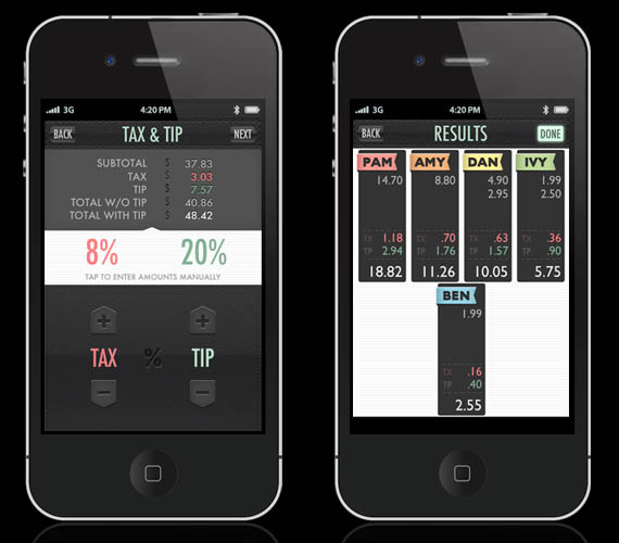 Billr Bill Splitting App for iPhone