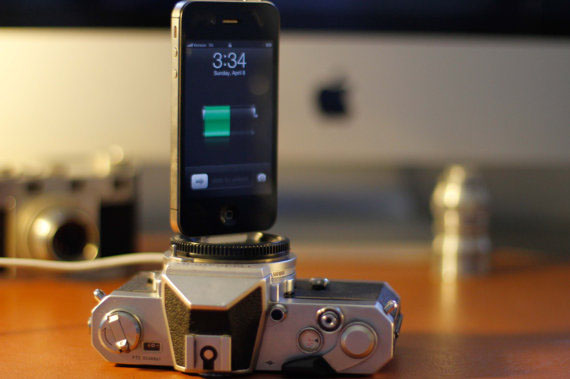 Vintage Camera iPhone Docks