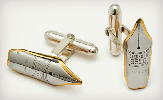 Tokens and Icons Nib Cufflinks
