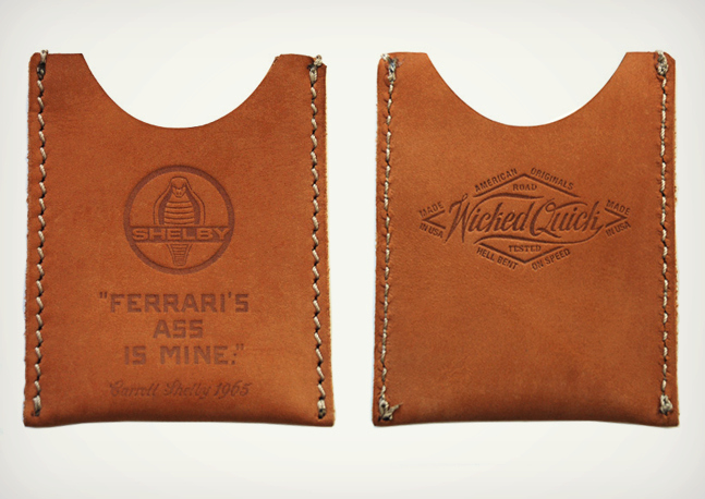 Shelby Leather One Pocket Wallet