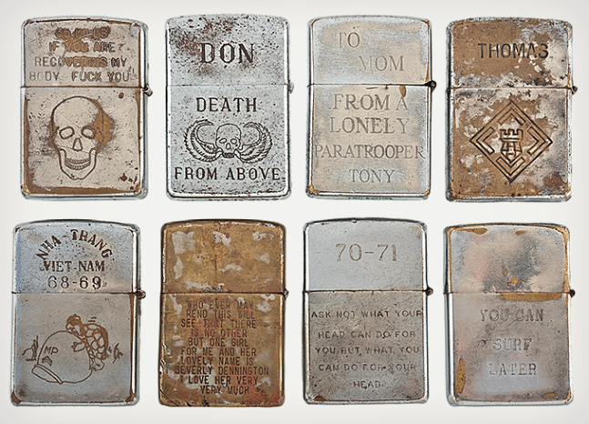 Vietnam-War-Era-Engraved-Zippos