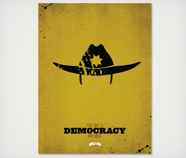 The Walking Dead Minimalist Prints