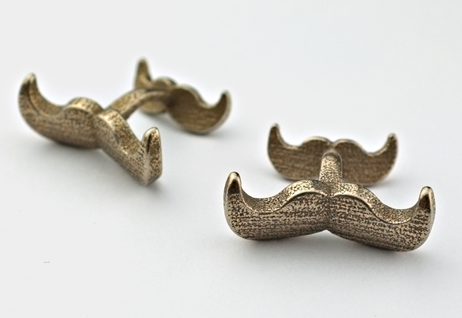 3D-Printed Bronze Cufflinks