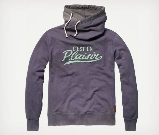 Scotch & Soda Unique Twisted Hooded Sweater