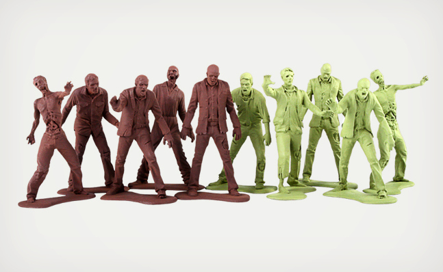 The Walking Dead Zombie Army Men