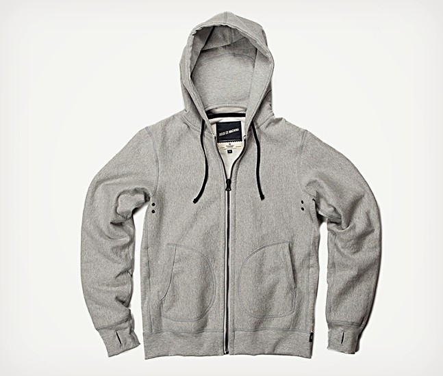 RC x Deus Zip Front Hoodie