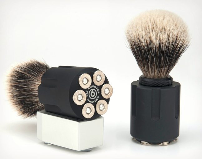 Six Shooter Shave Brushes