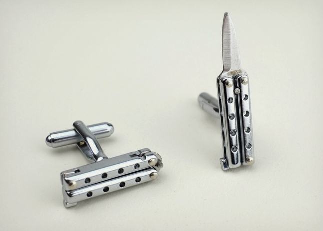 Butterfly-Knife-Cufflinks-1