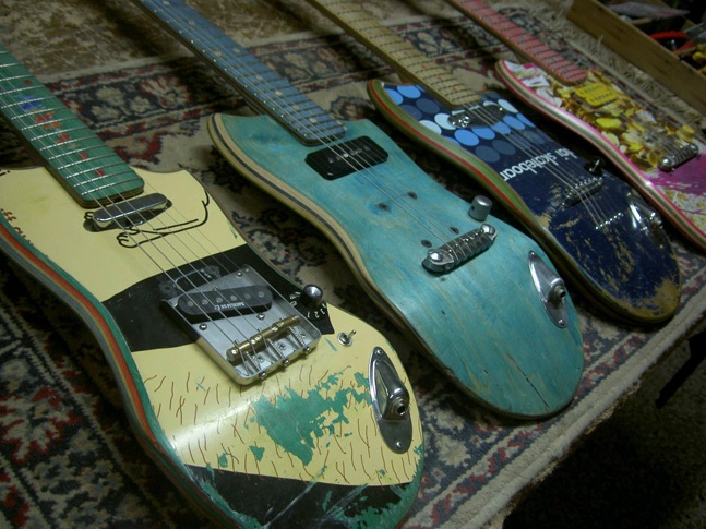 Skateboard Guitars