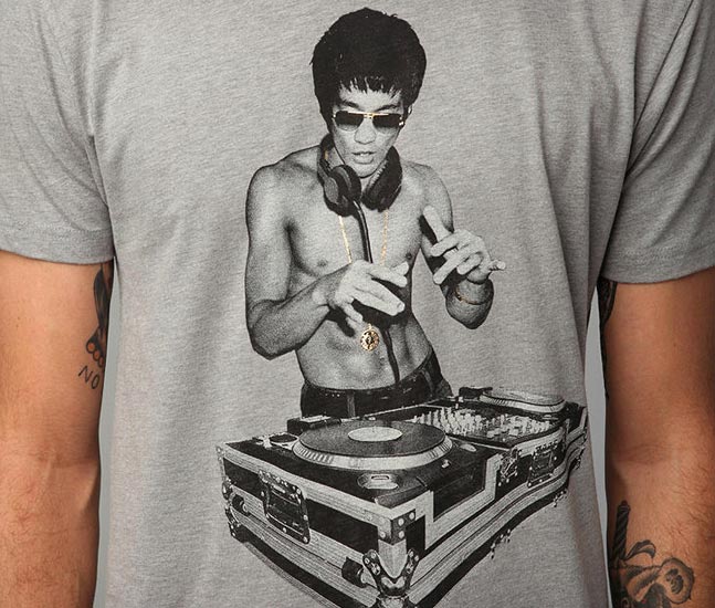 Bruce Lee DJ T-Shirt