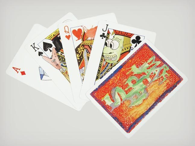 Marc Jacobs Vandal Playing Cards