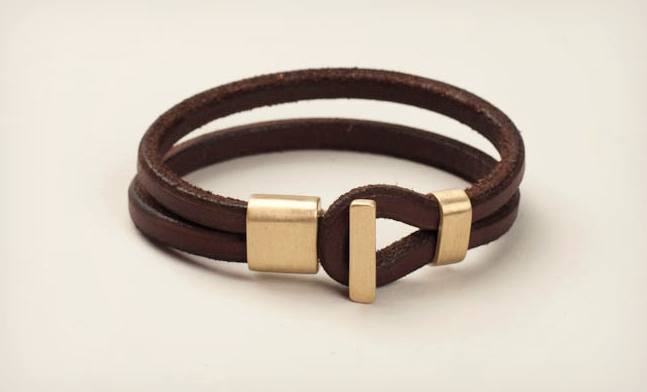 Tanner Goods Leather Wristbands