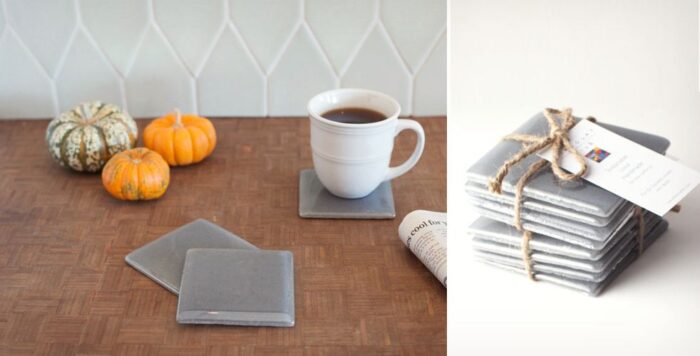 Recycled CRT Glass Coasters