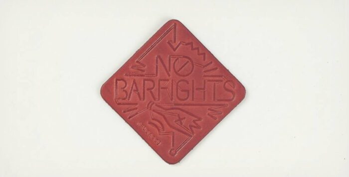 No Bar Fights Coasters
