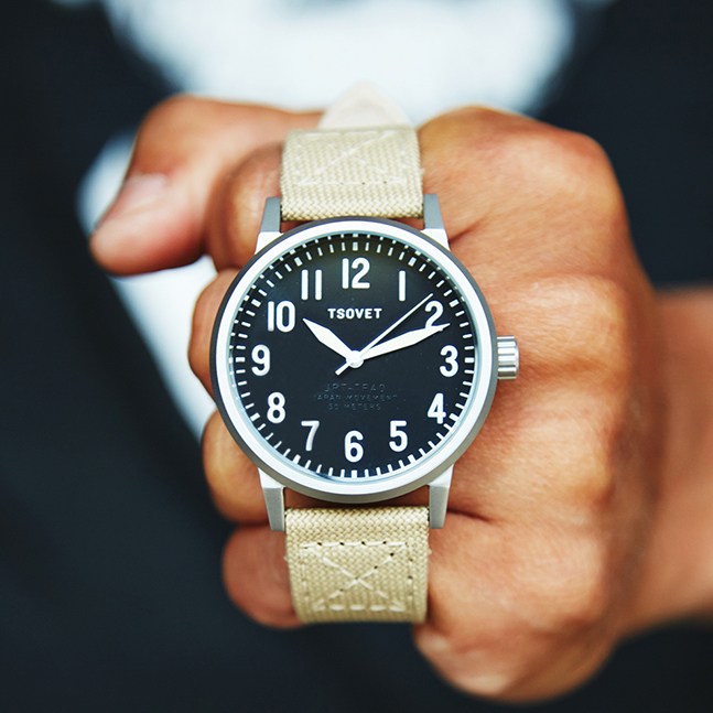 TSOVET Watches in the Shop