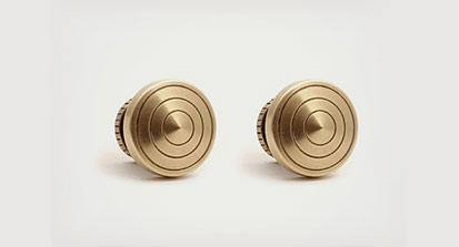 J.L. Lawson & Co: Brass Cufflinks
