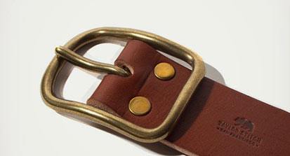 Taylor Stitch: Cognac Buckle Belt