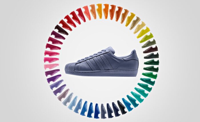 The adidas Superstar now Available in 50 Different Colors