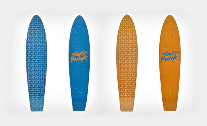 Daft Punk Skateboard Decks Are Harder Better Faster Stronger