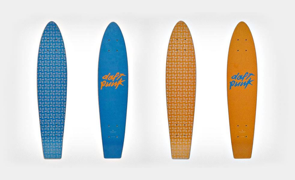 Daft Punk Skateboard Decks Are Harder Better Faster Stronger
