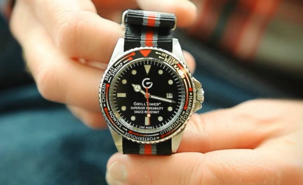 This Watch Times Your Grilling