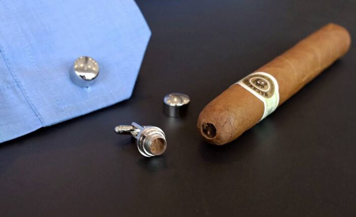 Cigar Punch Cufflinks