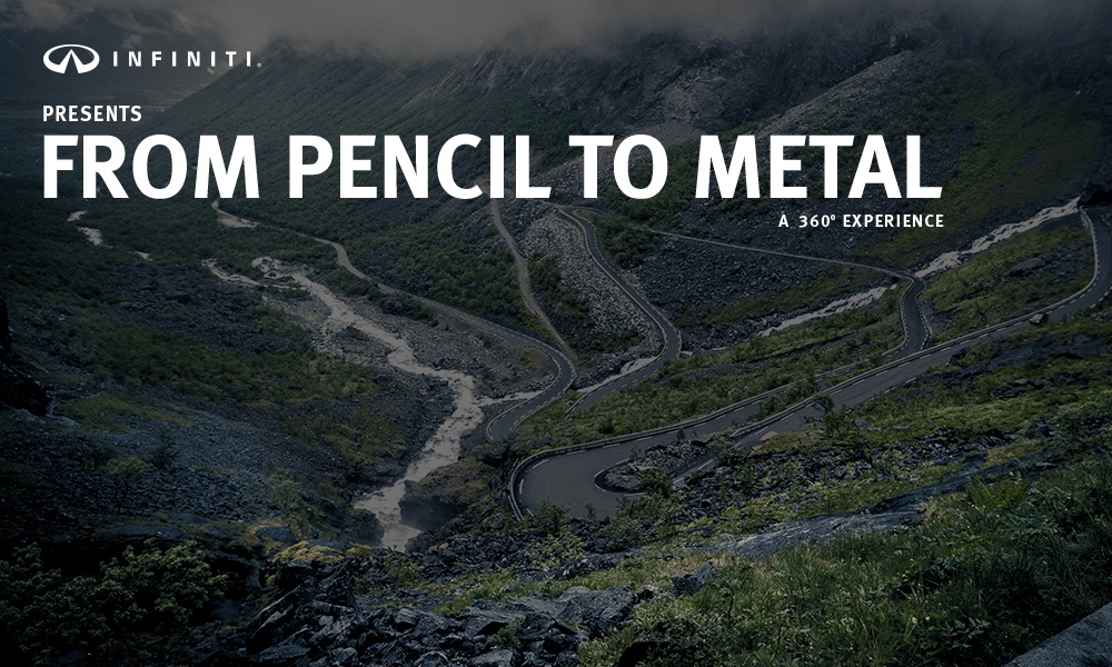 Infiniti’s Incredible “From Pencil to Metal” 360° Video