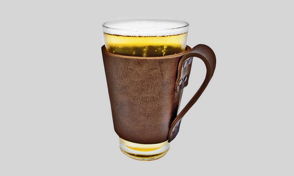 Hide and Drink Leather Pint Sleeves