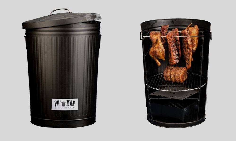 The Original Po’ Man Charcoal Grill