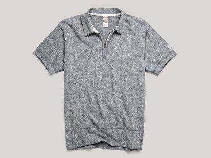 Todd Snyder Half Zip Polo